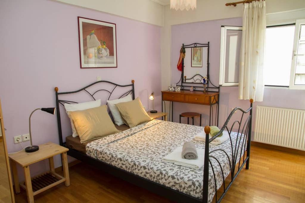 Spacious Family Flat Near Parthenon Free Parking Athen Eksteriør billede