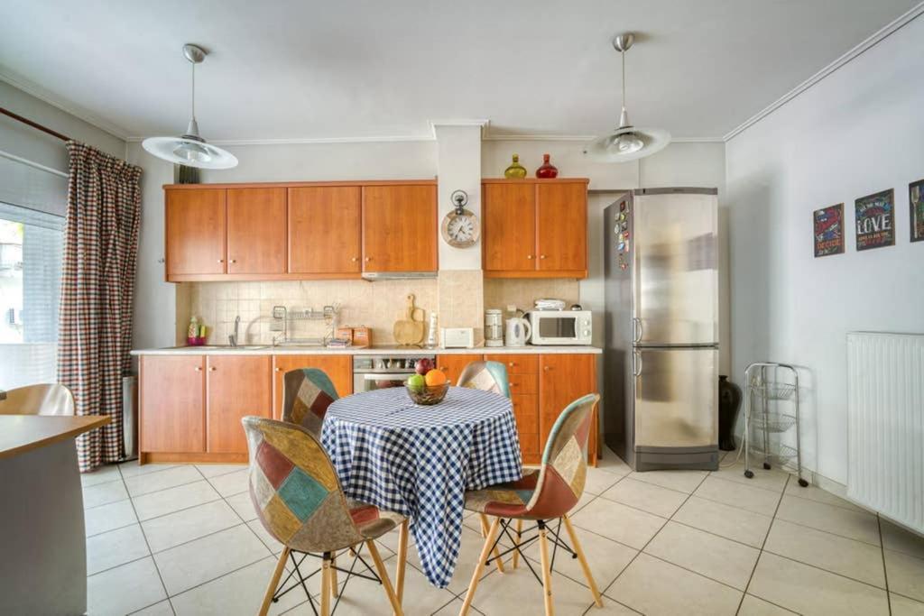 Spacious Family Flat Near Parthenon Free Parking Athen Eksteriør billede