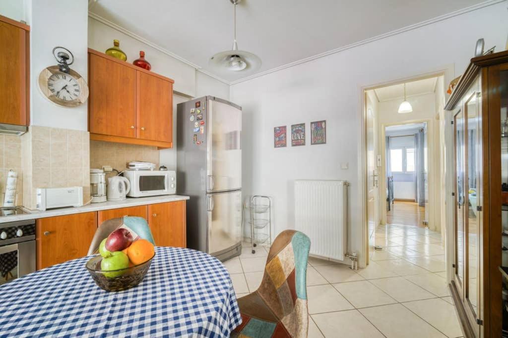 Spacious Family Flat Near Parthenon Free Parking Athen Eksteriør billede