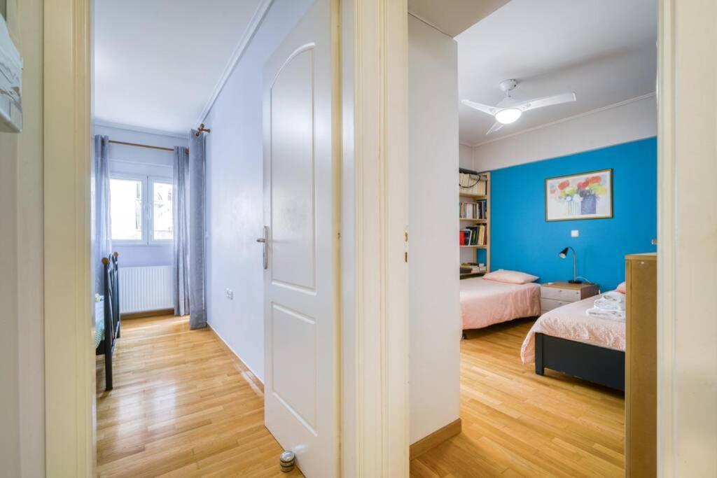Spacious Family Flat Near Parthenon Free Parking Athen Eksteriør billede