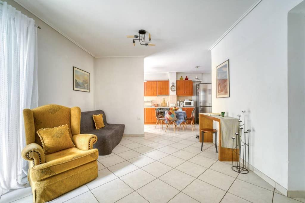Spacious Family Flat Near Parthenon Free Parking Athen Eksteriør billede