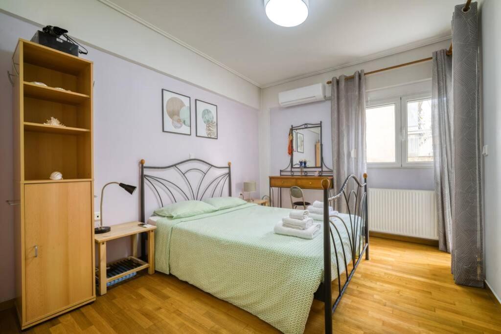 Spacious Family Flat Near Parthenon Free Parking Athen Eksteriør billede