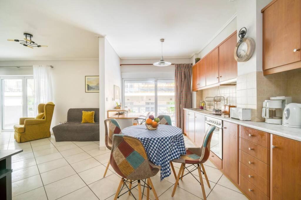 Spacious Family Flat Near Parthenon Free Parking Athen Eksteriør billede